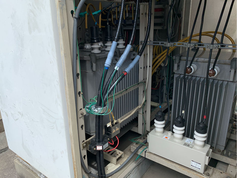 高圧ケーブル端末処理